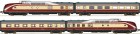 63098 Roco 4 Unit Diesel train VT 11.5 in TEE livery